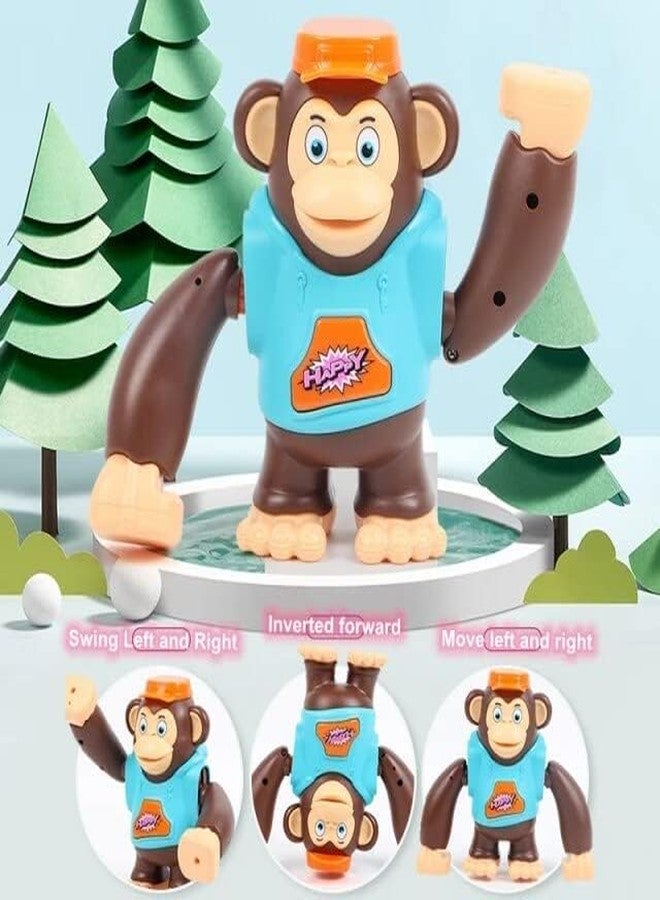 BlackZone Musical Gorilla/Chimpanzee/Orangutan Toys Dancing with 360°Roll & Glow, Music and Light Baby Toys 3-6 Months Crawling Toys for Baby Boy Girl Gifts (Dancing_Gorila) - Image 3